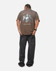 Saint Morta Heavens Kitchen Boxy T-Shirt Washed Brown