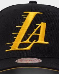 Mitchell & Ness Los Angeles Lakers 'Wool Blend' Snapback Black