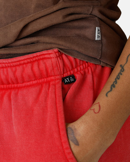 American Thrift Jogger Pants Washed Red
