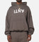 The Anti Order Reverse Logo Hoodie Charcoal Grey