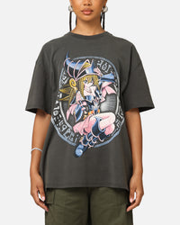 73Studio X Yu-Gi-Oh! Dark Magician Girl Card Heavyweight T-Shirt Black Wash