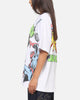 73Studio Marvel The Hulk Lashes Out All Over Print T-Shirt White