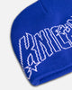 Mitchell & Ness New York Knicks Outer Limits Skull Beanie Blue