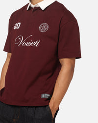 Vouseti Rugby Polo T-Shirt Dark Plum