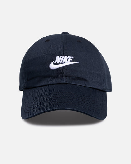Nike Club Unstructured Futura Wash Cap Black/White