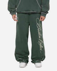 Mitchell & Ness Boston Celtics Star Script Relaxed Track Pants Pine Green