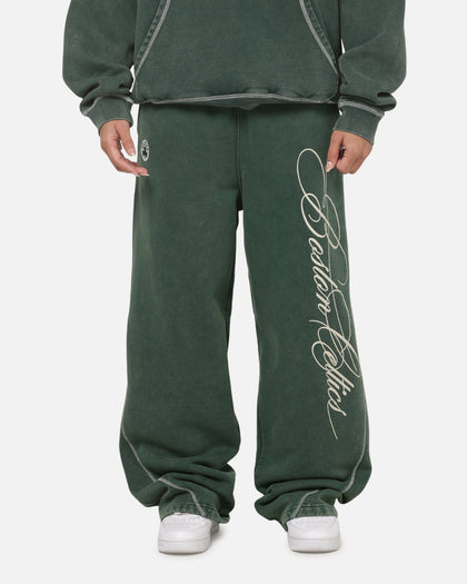 Mitchell & Ness Boston Celtics Star Script Relaxed Track Pants Pine Green
