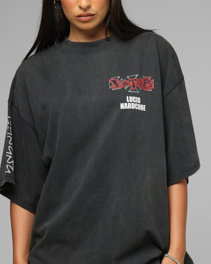 Loiter Hardcore Premium T-Shirt Washed Black