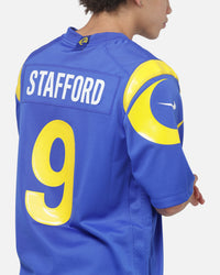 Nike Los Angeles Rams Matthew Stafford #9 Home Game NFL Jersey Royal Blue
