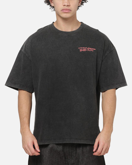 Criminal Damage Londons Calling T-Shirt Washed Grey