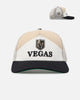 Pro Standard Vegas Golden Knights Chevron Pinch Trucker Hat Snapback Gold