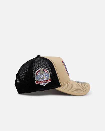 New Era Los Angeles Dodgers 'Vintage Truckers' 9FORTY A-Frame Trucker Snapback Vegas Gold