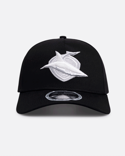 New Era Cronulla-Sutherland Sharks 'NRL Glow In The Dark' 9FORTY A-Frame Snapback Black
