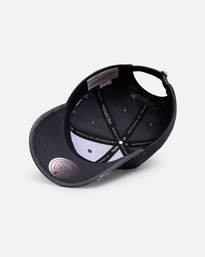 Mitchell & Ness Chicago Bulls 'Duct Tape' Dad Fit Strapback Faded Black