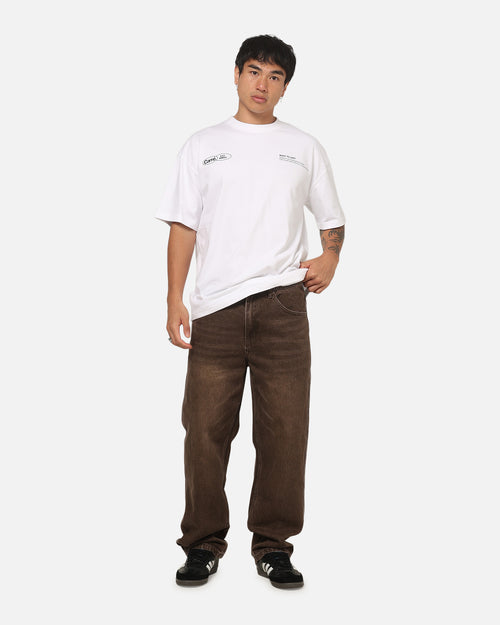Carre Union Straight Fit Jeans Washed Brown