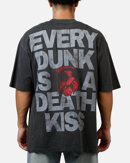 Overtime Kiss T-Shirt Vintage Black