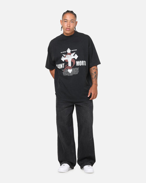 Saint Morta Heavenly Dominion T-Shirt Black Wash