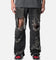 MNML Ultra Baggy Decimated Denin Jeans Black