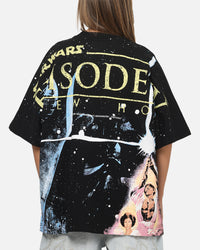 73Studio Star Wars '77 A New Hope All Print T-Shirt Black