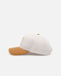 New Era Houston Astros 'Honey Pot' 9FORTY A-Frame Snapback Stone/Wheat