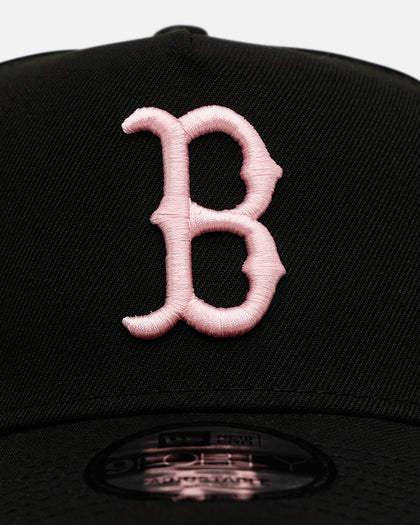 New Era Boston Red Sox 'Black And Pink' 9FORTY A-Frame Snapback Black/Pink