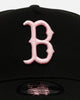 New Era Boston Red Sox 'Black And Pink' 9FORTY A-Frame Snapback Black/Pink