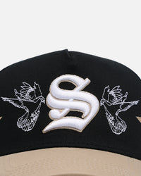 Sworn To Us Always & Forever Snapback Black/Tan