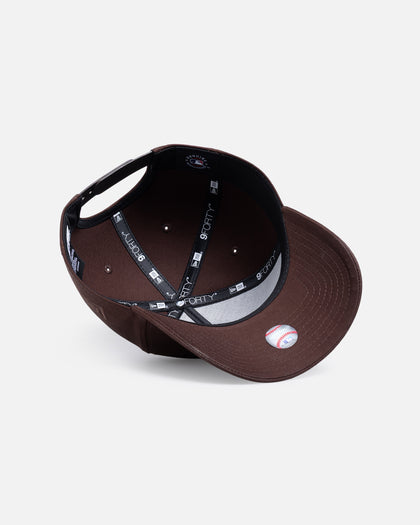 New Era New York Yankees 'Burnt Wood' 9FORTY A-Frame Snapback Burnt Wood