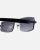 Belvoir & Co Mabel Sunglasses Black/Stealth