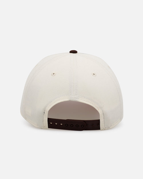 New Era New York Yankees 'Pink Satin Hearts Walnut' 9FORTY A-Frame Snapback Chrome/Walnut