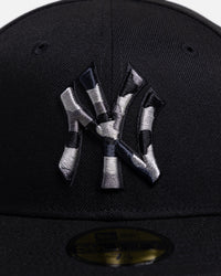 New Era New York Yankees 'Black Camo' 59FIFTY Fitted Black