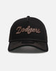 New Era Los Angeles Dodgers 'Rope Script' 9FORTY A-Frame Snapback Black/White