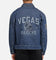 New Era Las Vegas Raiders NFL Denim Jacket Dark Blue