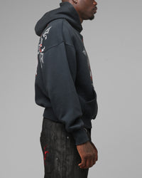 Loiter x Sonic Chrome Shadow Hoodie Black