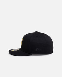 New Era New York Yankees 'Woodland Camo' 59FIFTY Fitted Black
