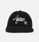 S Double Shawn Script Strapback Black