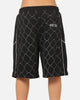 Carre Carre Carré X Coca Cola The Grid Mesh Shorts Black