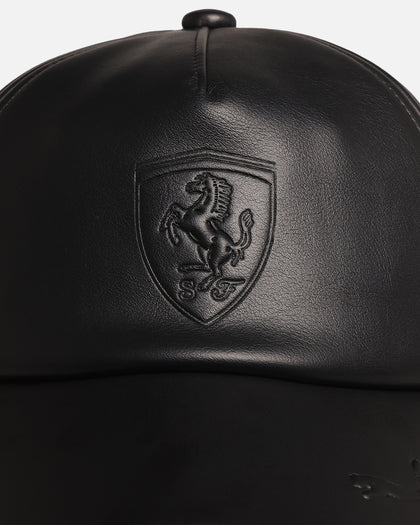 Puma X Scuderia Ferrari Premium Baseball Strapback Cap Black
