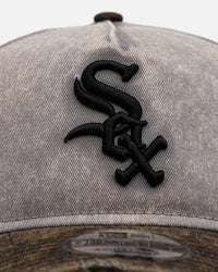 New Era Chicago White Sox 'Washed Storm Gray' 9FORTY A-Frame Snapback Gray