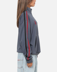 Carre Footie 1/4 Zip Crewneck Vintage Navy