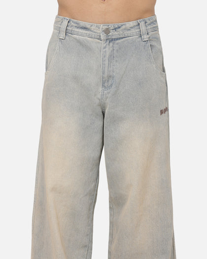 Ed Hardy Faded Ultra Baggy Jeans Dirty Denim