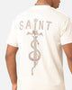 Saint Morta Daggers Lafayette T-Shirt Off White/Brown