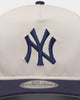 New Era New York Yankees Old Golfer Snapback Stone/Navy