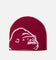 X-Large Gorilla Skull Beanie Plum