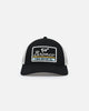 American Needle Twill Valin Patch Trucker Snapback Ivory/Black