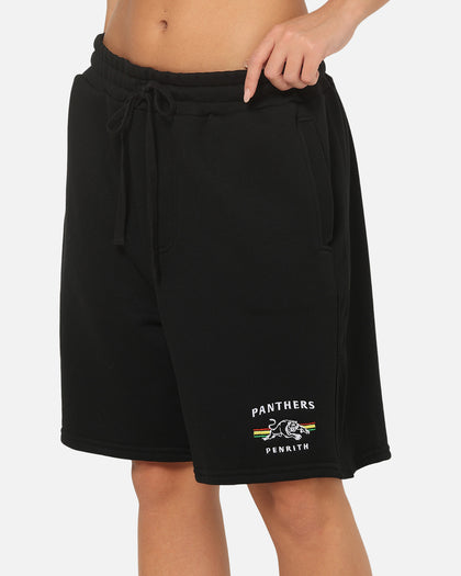 Bleacher Athletic Penrith Panthers NRL 1908 Track Shorts Black