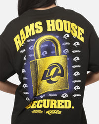 New Era Los Angeles Rams Secured T-Shirt Black