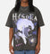 73Studio X  Hunter X Hunter Hisoka Heavyweight T-Shirt Black Wash