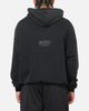 Saint Morta Distressed Hoodie Black Wash