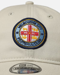 New Era Melbourne City FC 'A-League Season Kick Off' 9TWENTY Strapback Medium Beige